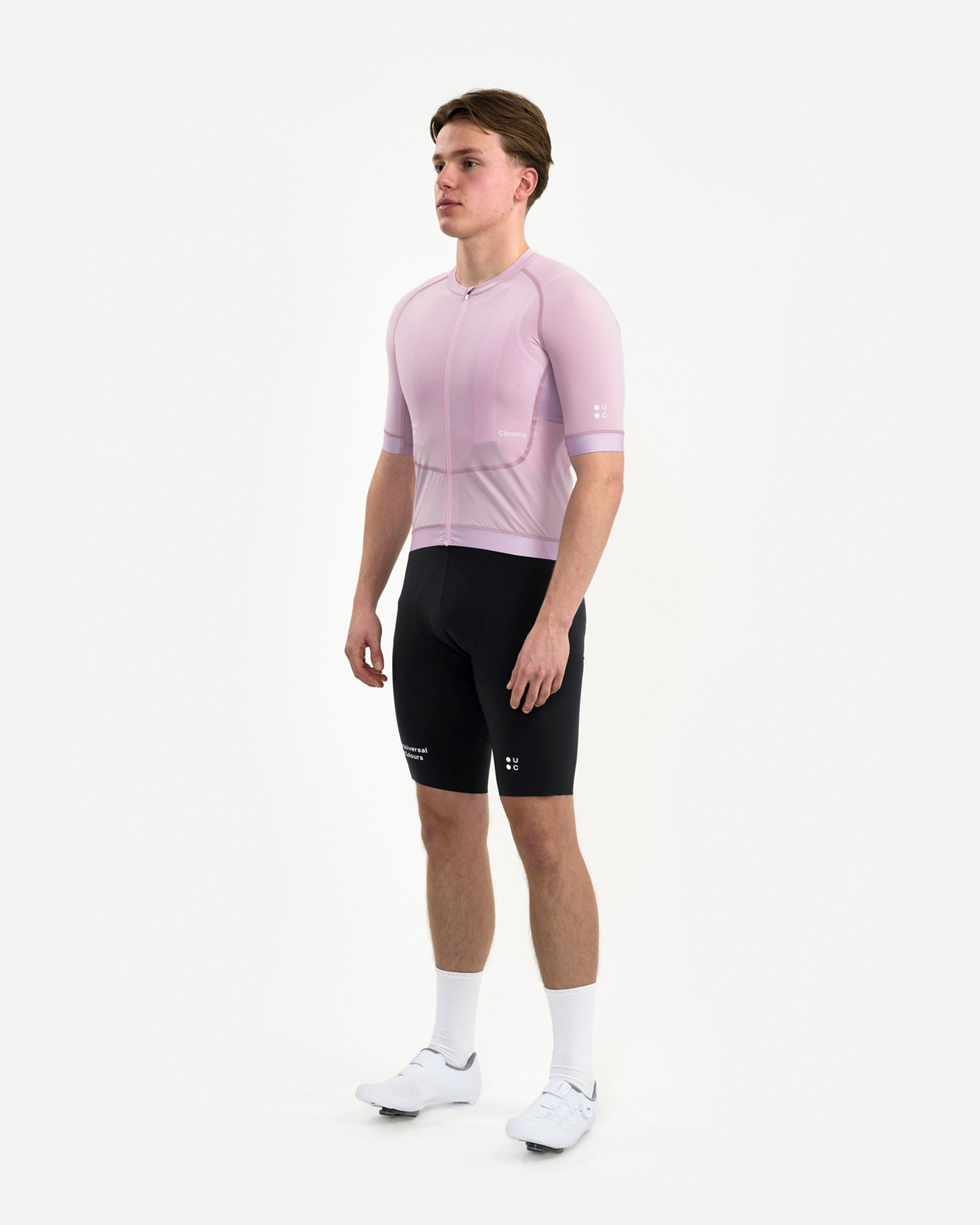 Universal Colours Men's Chroma Short Sleeve Jersey - Washed Lilac