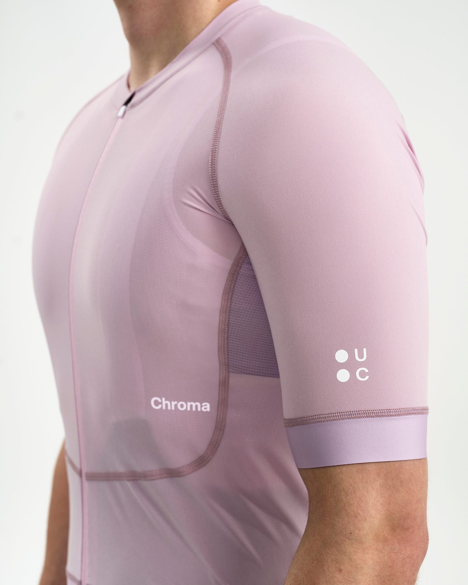 Universal Colours Men's Chroma Short Sleeve Jersey - Washed Lilac