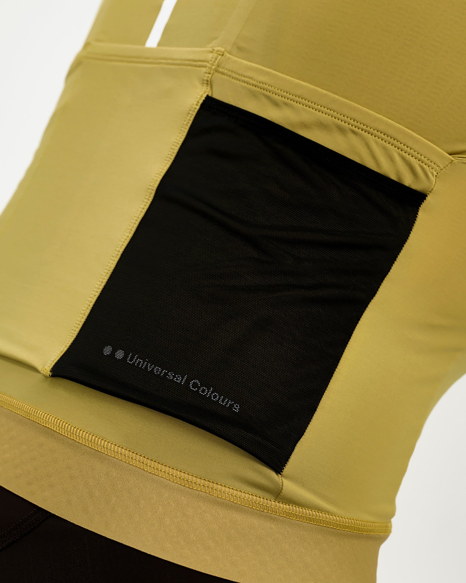 Universal Colours Men's Mono Short Sleeve Jersey - Acidic Yellow