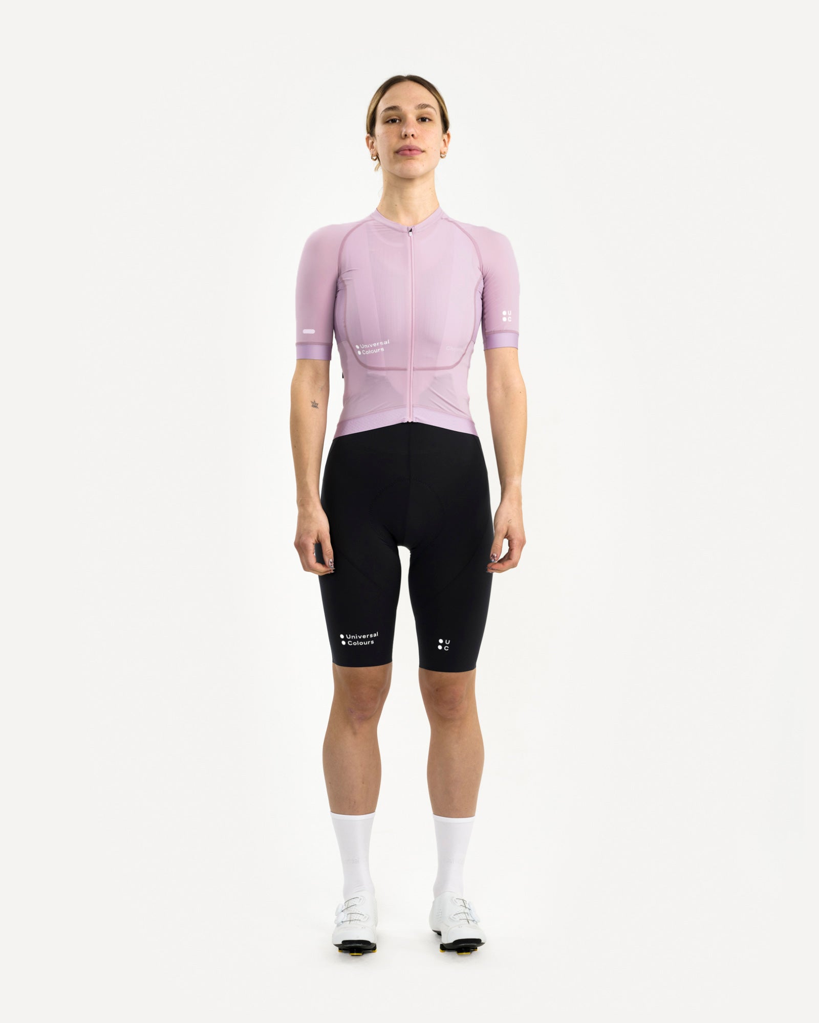 Universal Colours Women's Chroma Short Sleeve Jersey - Washed Lilac