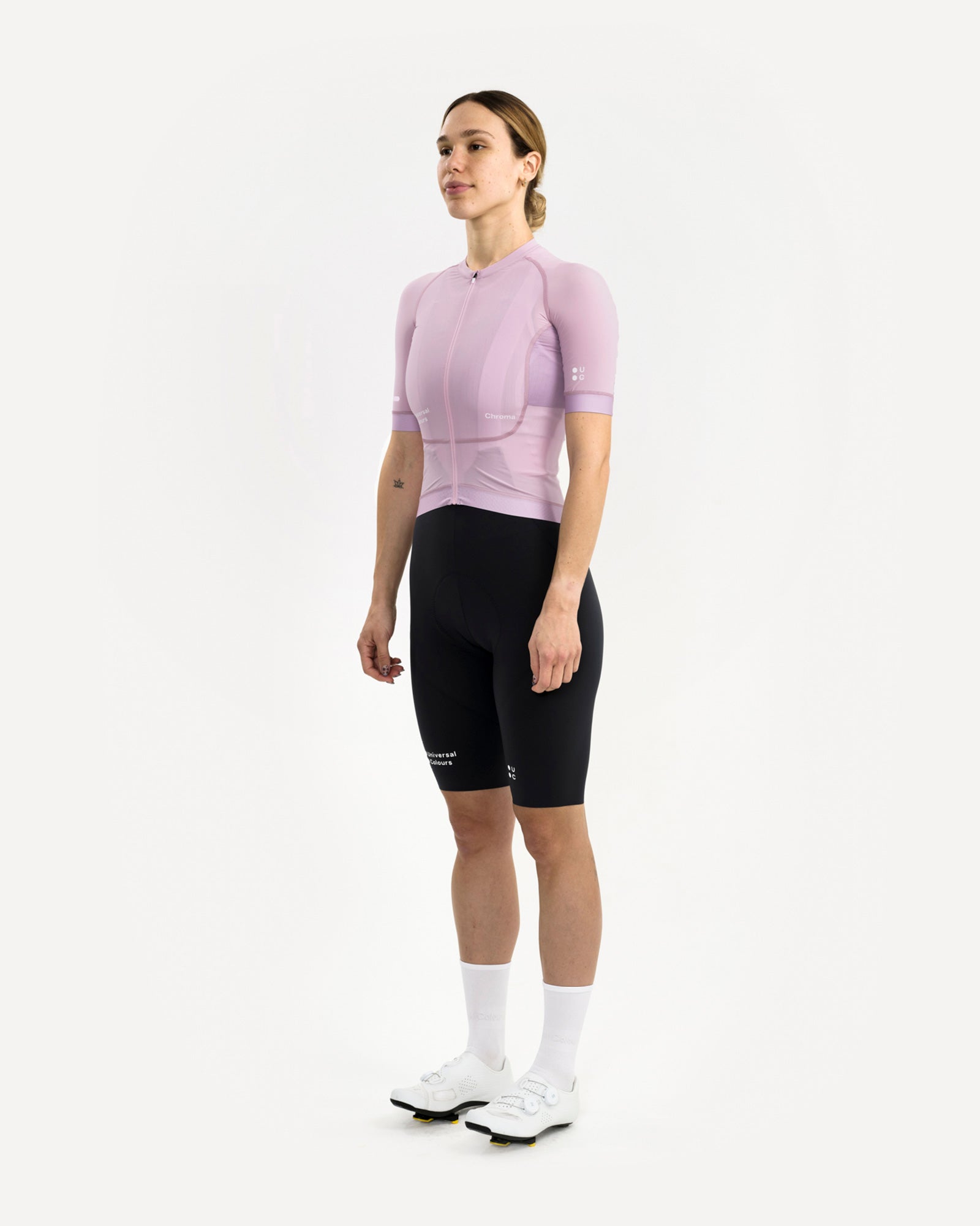 Universal Colours Women's Chroma Short Sleeve Jersey - Washed Lilac