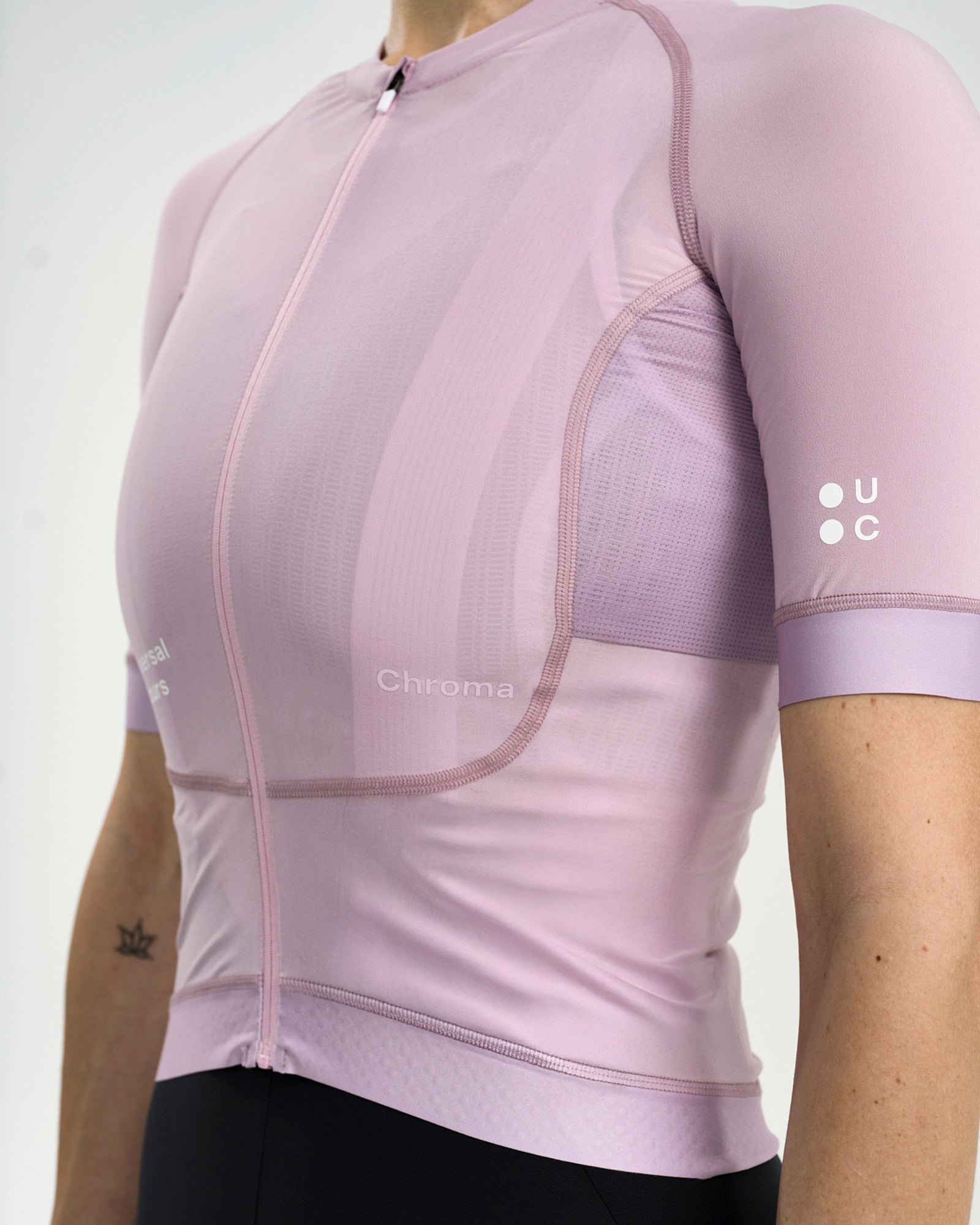 Universal Colours Women's Chroma Short Sleeve Jersey - Washed Lilac