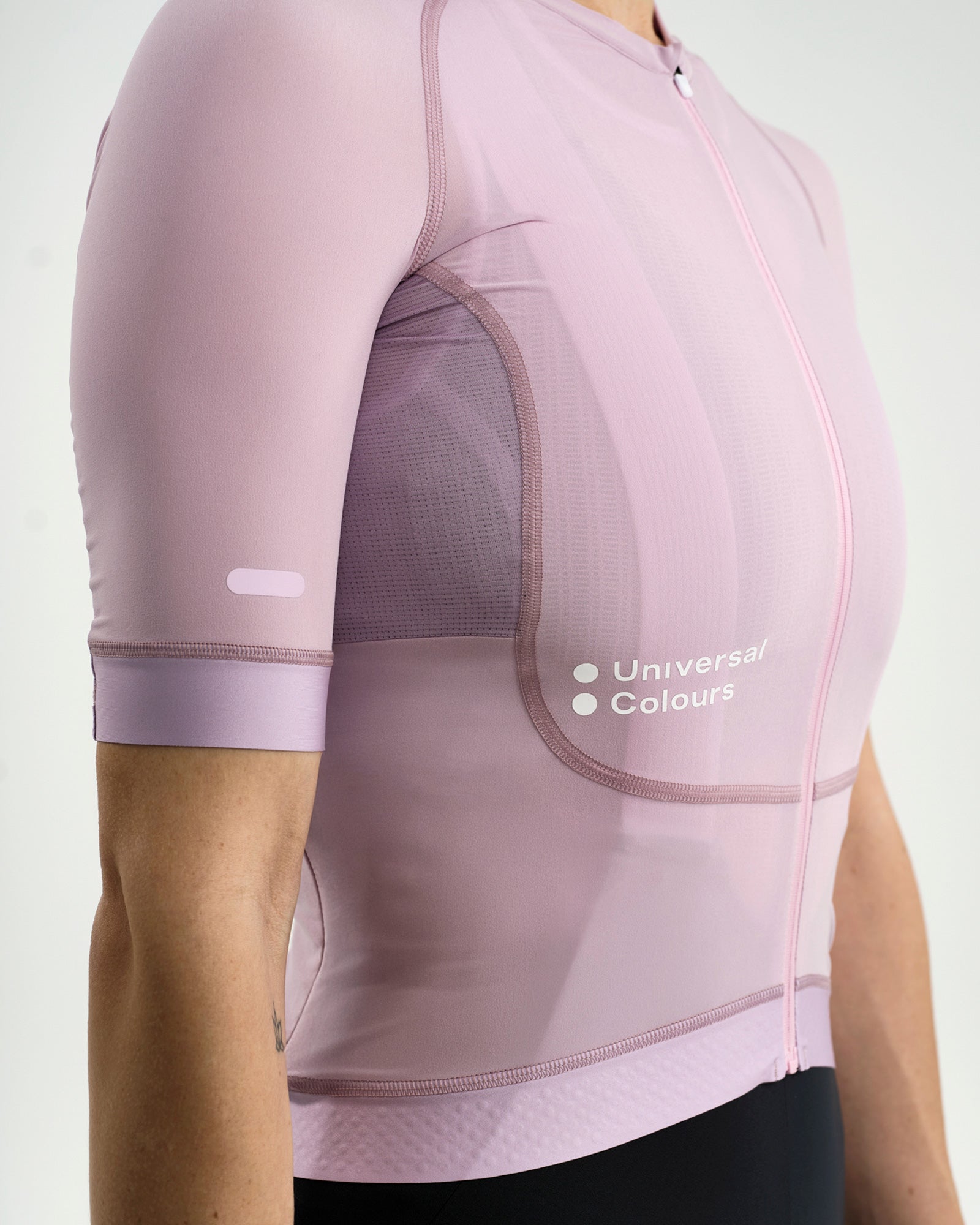 Universal Colours Women's Chroma Short Sleeve Jersey - Washed Lilac