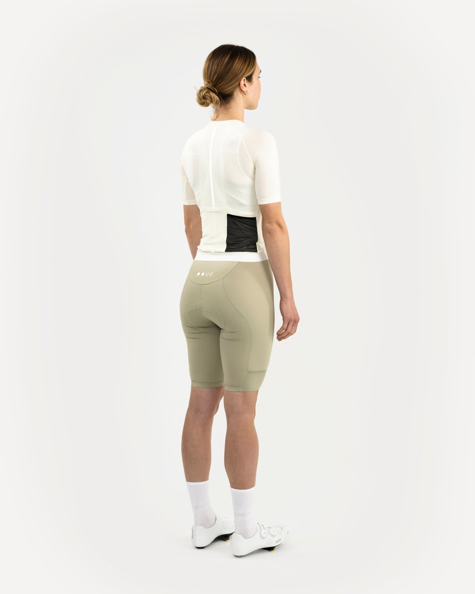Universal Colours Women's Mono Short Sleeve Jersey - Tampered White