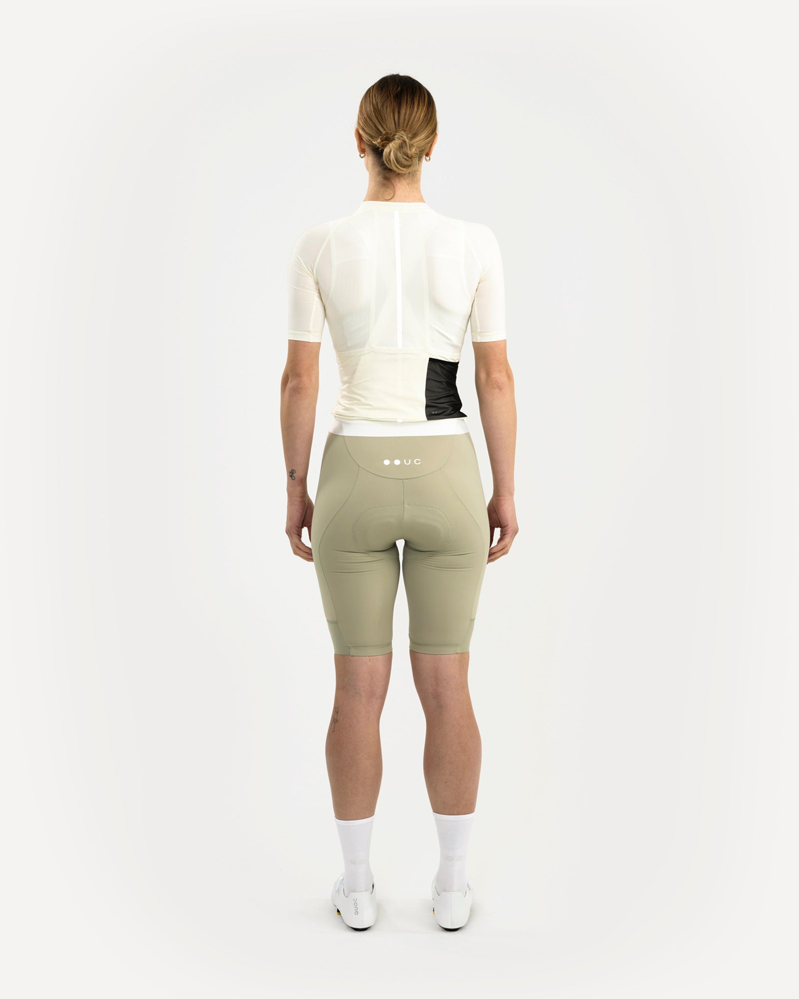 Universal Colours Women's Mono Short Sleeve Jersey - Tampered White