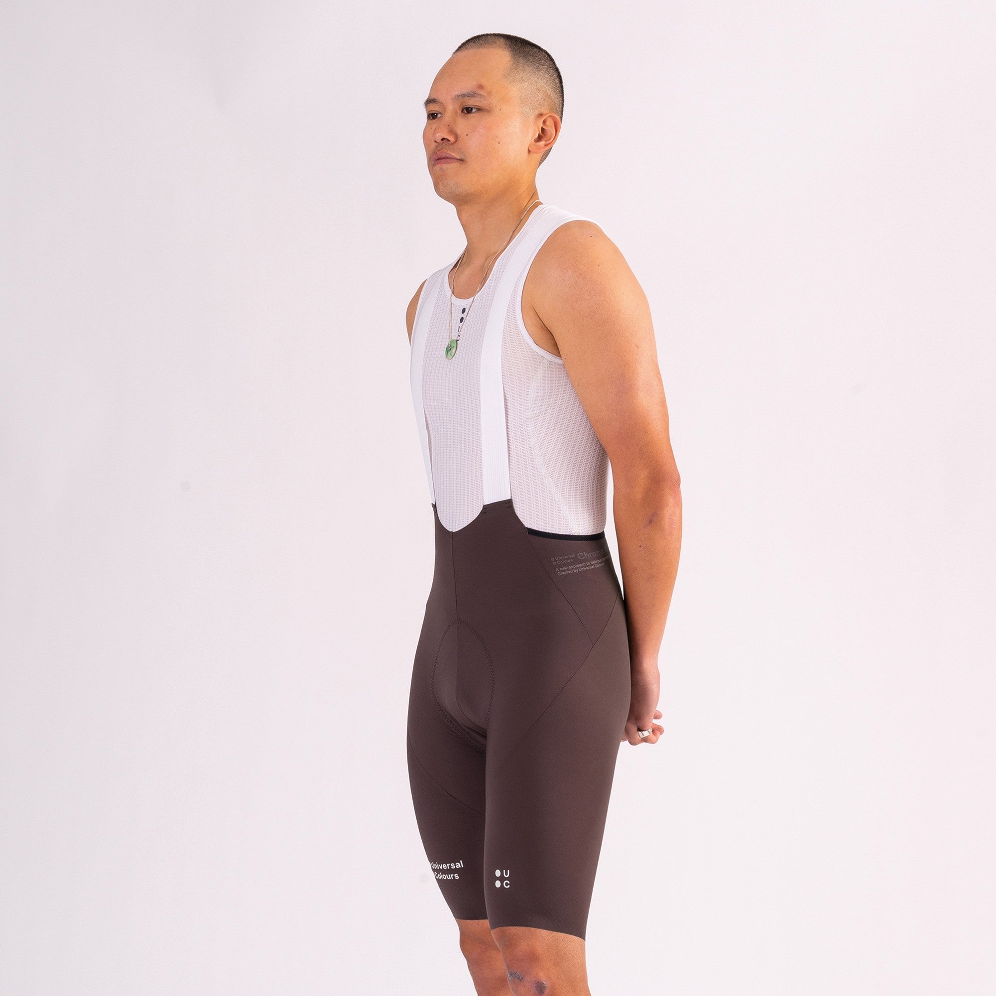 Universal Colours Men's Chroma Bib Shorts - Heavy Bark Brown