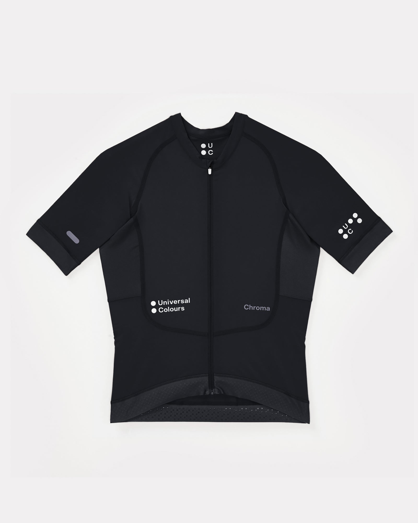 Universal Colours Women's Chroma Short Sleeve Jersey - Black